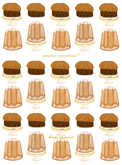 Pandoro o panettone? Quaderno - Elinor Marianne - copertina