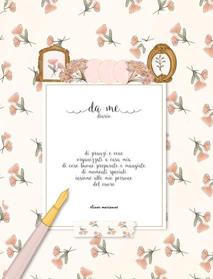 Da me (diario) di pranzi e cene organizzati a casa mia - copertina