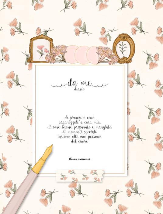 Da me (diario) di pranzi e cene organizzati a casa mia - copertina