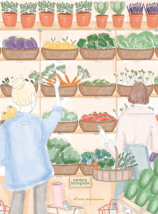 Sabato al mercato. Quaderno - copertina
