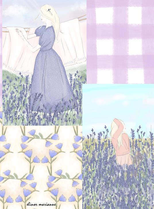 Profumo di lavanda. Agendina - copertina