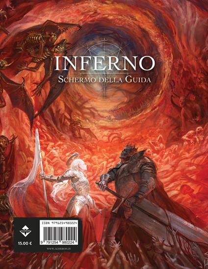 Inferno. Schermo della guida - copertina