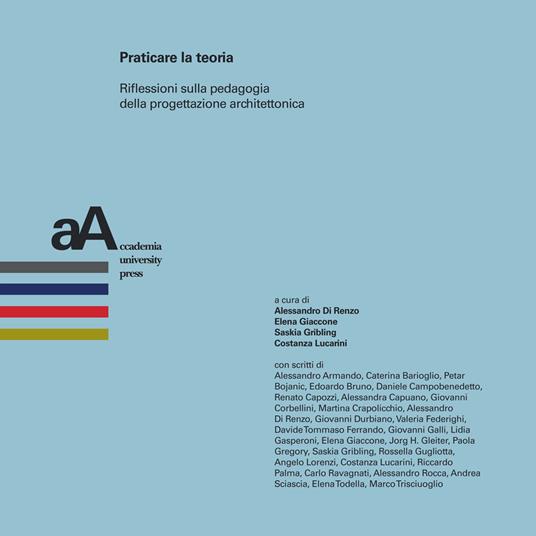 Praticare la teoria. Riflessioni sulla pedagogia della progettazione architettonica - copertina