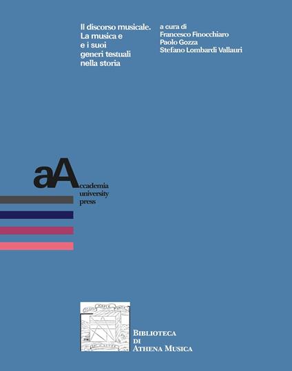 Il discorso musicale. La musica e i suoi generi testuali nella storia - copertina