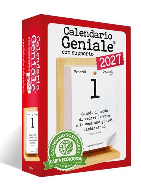 Calendario geniale 2027 con supporto - 2