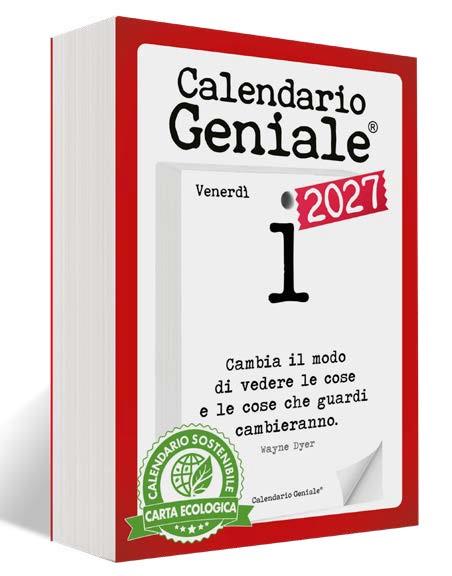 Calendario geniale 2027 - 2