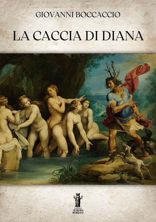 La caccia di Diana - Giovanni Boccaccio - copertina
