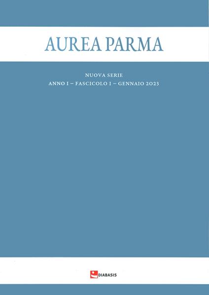 Aurea Parma. Nuova serie (2023). Vol. 1 - copertina