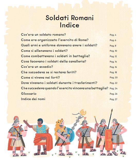 Soldati romani. Alla scoperta dell'esercito dell'Antica Roma - Tegen Evans - 2