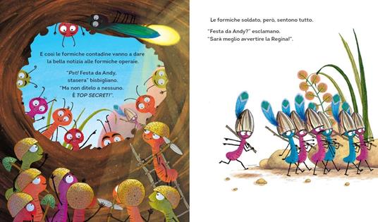 È qui la festa? Ediz. a colori - Ross Montgomery,Sarah Warburton - 4