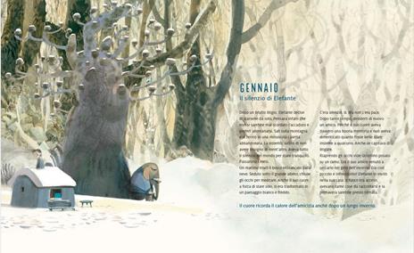 Dentro ogni giorno un dono. 12 piccole storie sul filo delle stagioni. Ediz. a colori - Silvia Vecchini - 2