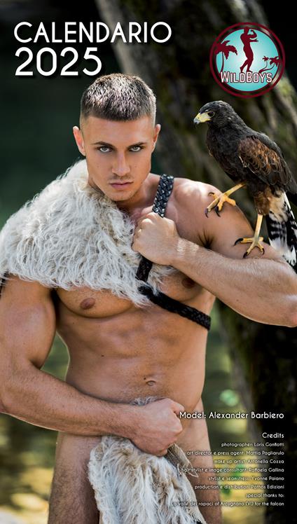 Wild boys. Calendario 2025 - Loris Gonfiotti - copertina