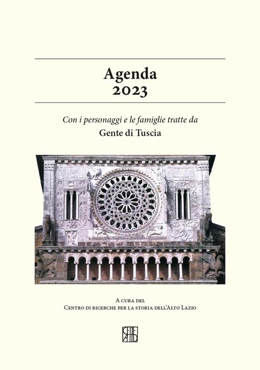 Gente di Tuscia. Agenda 2023. Con i personaggi e le famiglie tratte da Gente di Tuscia - copertina