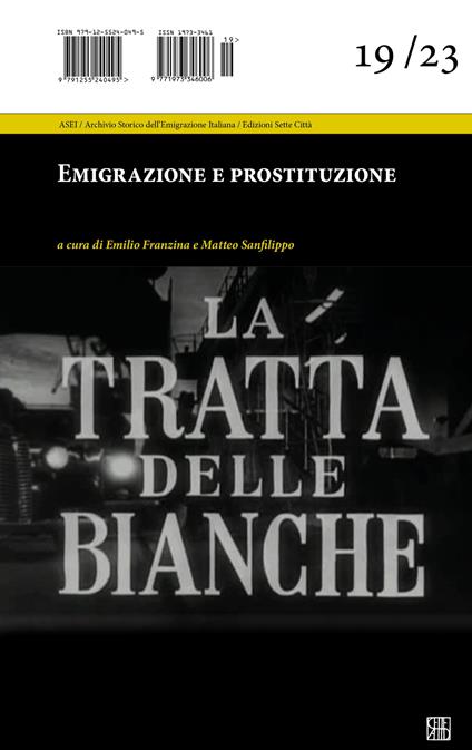 Emigrazione e prostituzione - copertina