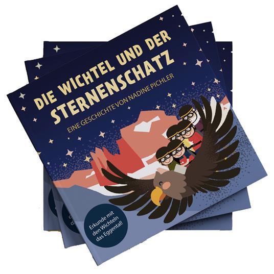 Die Wichtel und der Sternenschatz. Erkunde mit den Wichteln das Eggental - Nadine Pichler - copertina
