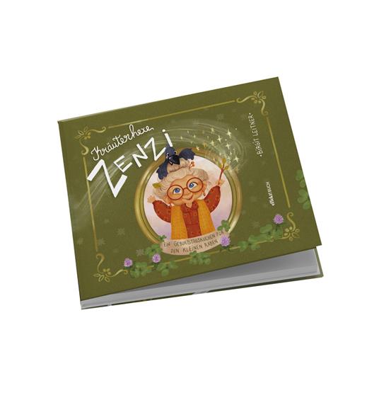 Kräuterhexe Zenzi. Ein geburtstagskuchen für den kleinen raben. Ediz. illustrata - Birgit Leitner - copertina