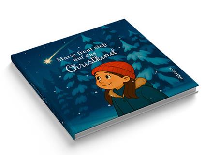 Marie freut sich auf das Christkind - copertina