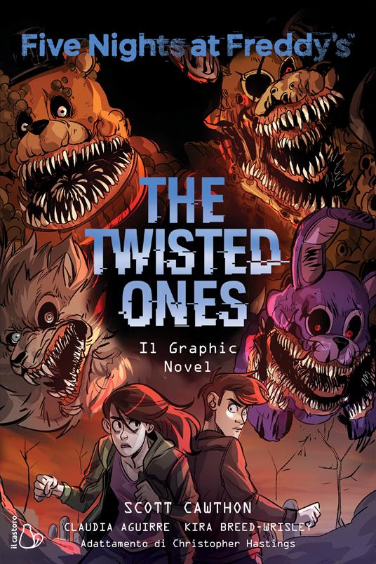 Five nights at Freddy's. The twisted ones. Il graphic novel - Scott Cawthon,Kira Breed-Wrisley - copertina