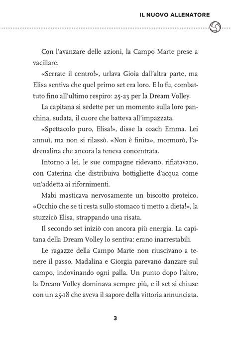 Il nuovo allenatore. Dream volley. Vol. 5 - Annalisa Strada,Myriam Sylla - 3