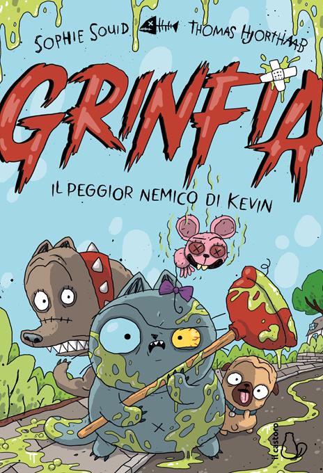 Il peggior nemico di Kevin. Grinfia - Sophie Souid - copertina