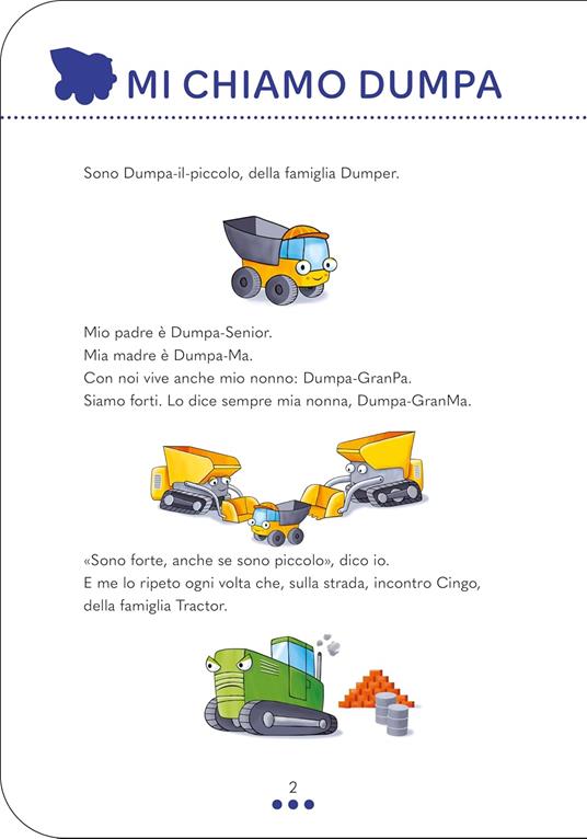Tante storie di gru, trattori, caterpillar e.... Ediz. a colori - Luisa Mattia - 2