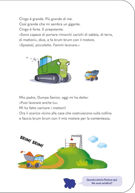 Tante storie di gru, trattori, caterpillar e.... Ediz. a colori - Luisa Mattia - 3