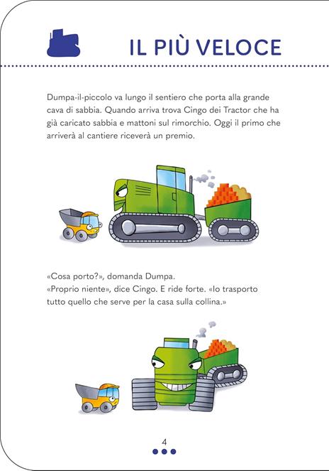 Tante storie di gru, trattori, caterpillar e.... Ediz. a colori - Luisa Mattia - 4