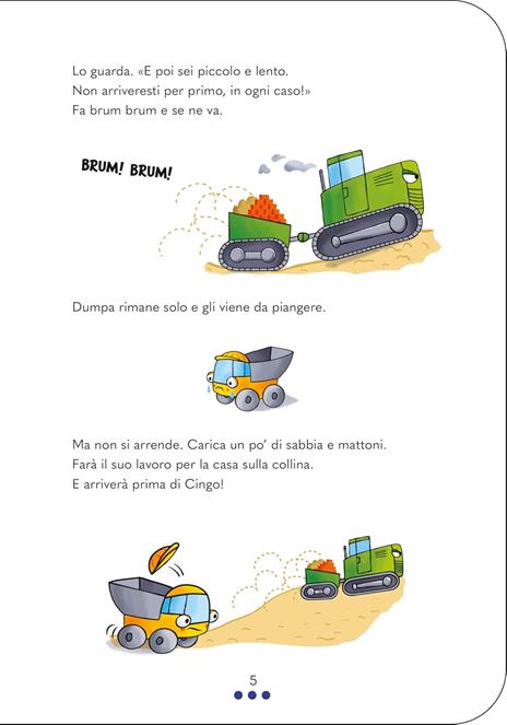 Tante storie di gru, trattori, caterpillar e.... Ediz. a colori - Luisa Mattia - 5
