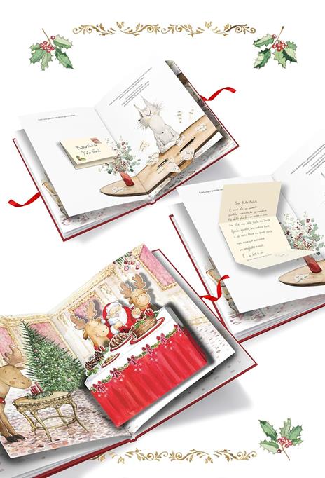 La letterina di Lupo a Babbo Natale. Ediz. a colori - Shakti Staal - 2