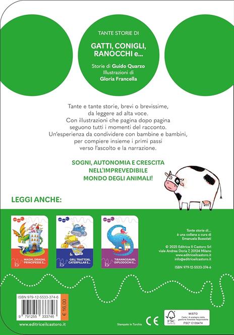 Tante storie di gatti, conigli, ranocchi e.... Ediz. a colori - Guido Quarzo - 7