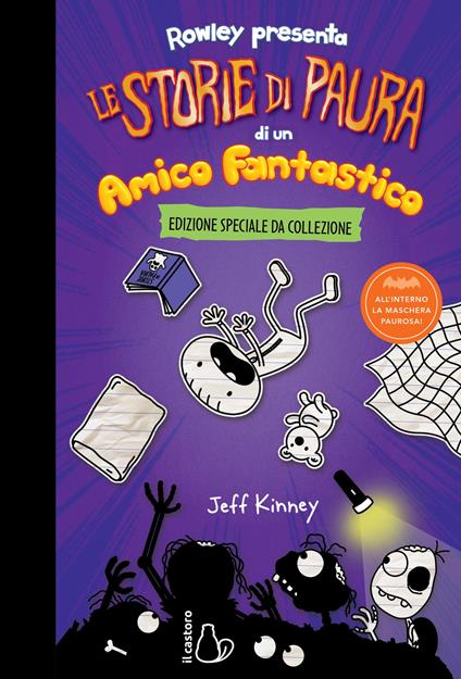 Le storie di paura di un amico fantastico. Un libro Schiappa. Ediz. deluxe - Jeff Kinney - copertina