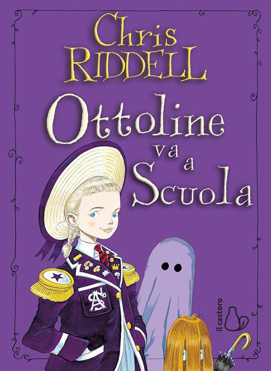 Ottoline va a scuola - Chris Riddell - copertina