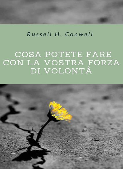 Cosa potete fare con la vostra forza di volontà (tradotto) - Russell H. Conwell - ebook