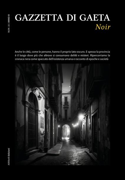Gazzetta di Gaeta (2023). Vol. 10: Noir - copertina