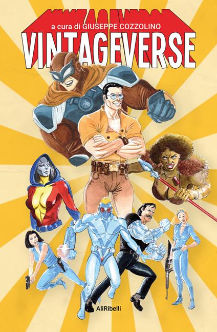 Vintageverse: storie di supereroi made in Italy - copertina