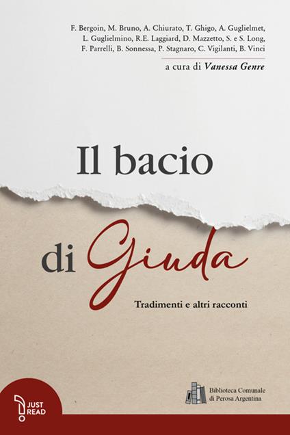 Il bacio di Giuda. Tradimenti e altri racconti - copertina