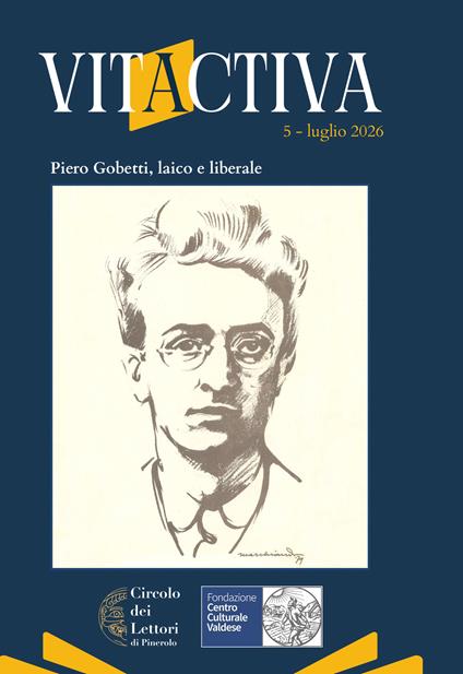 VitActiva (2026). Vol. 5: Piero Gobetti, laico e liberale - copertina