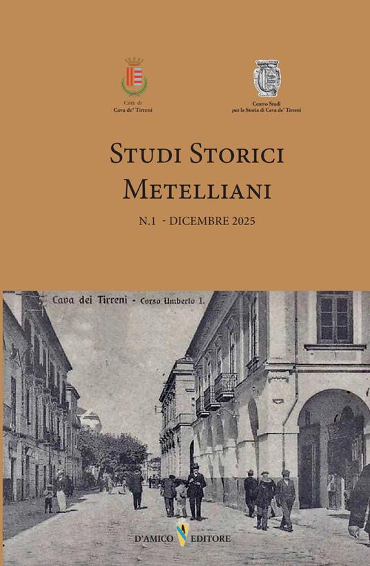 Studi storici metelliani (2025). Vol. 1 - copertina