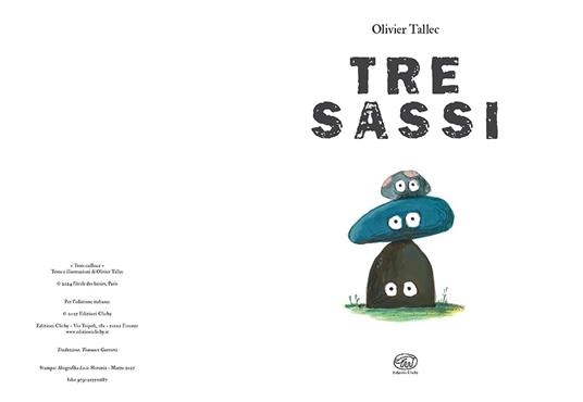 Tre sassi. Ediz. a colori - Olivier Tallec - 2