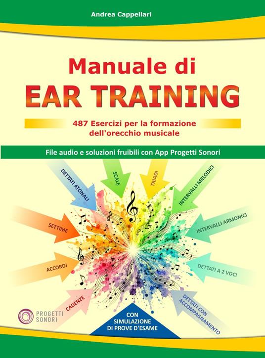 Manuale di Ear Training. Con File audio online - Andrea Cappellari - copertina