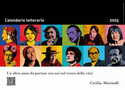 Calendario Letterario 2025-Cecilia Marinelli - Cecilia Marinelli - copertina