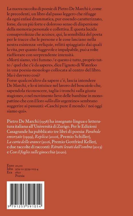 Alla giusta stagione - Pietro De Marchi - 2