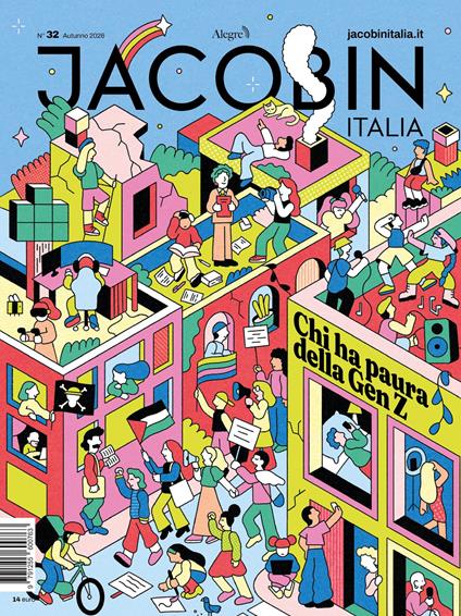 Jacobin Italia (2026). Vol. 32: Chi ha paura della Gen Z - copertina