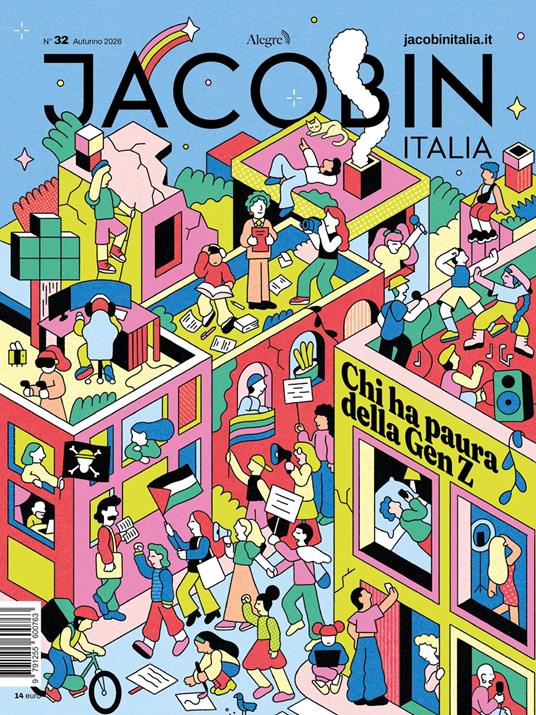 Jacobin Italia (2026). Vol. 32: Chi ha paura della Gen Z - copertina