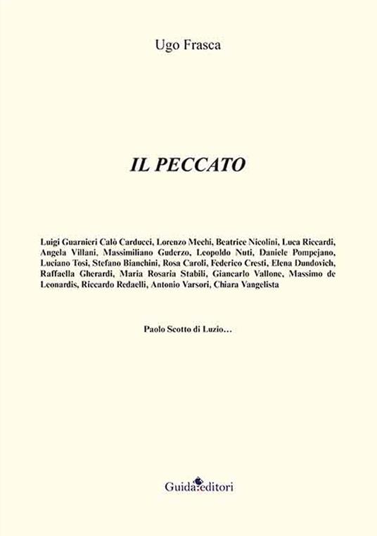 Il peccato - Ugo Frasca - copertina