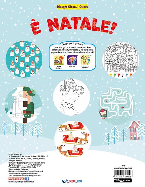 È Natale! Disegna gioca & colora. Ediz. a colori - 3