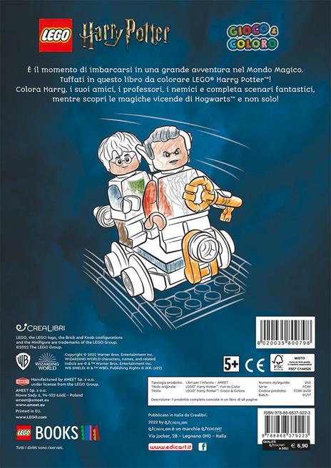 Gioco & coloro. Lego Harry Potter. Ediz. illustrata - 4