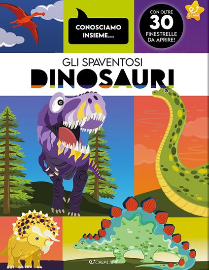 Gli spaventosi dinosauri. Conosciamo insieme. Ediz. a colori - Joseph Barnes - copertina