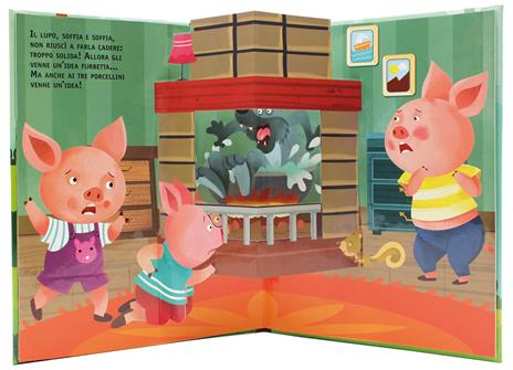 I tre porcellini. Superfiabe pop up. Ediz. a colori - 2