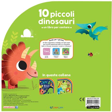 10 piccoli dinosauri. 1 2 3 conta con me. Ediz. a colori - 3